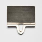 Christine Matthias, Brosche, Silber, Ebenholz