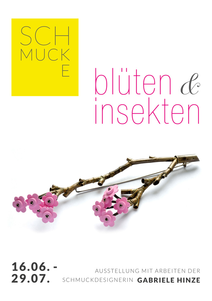 Blüten und Insekten, Gabriele Hinze