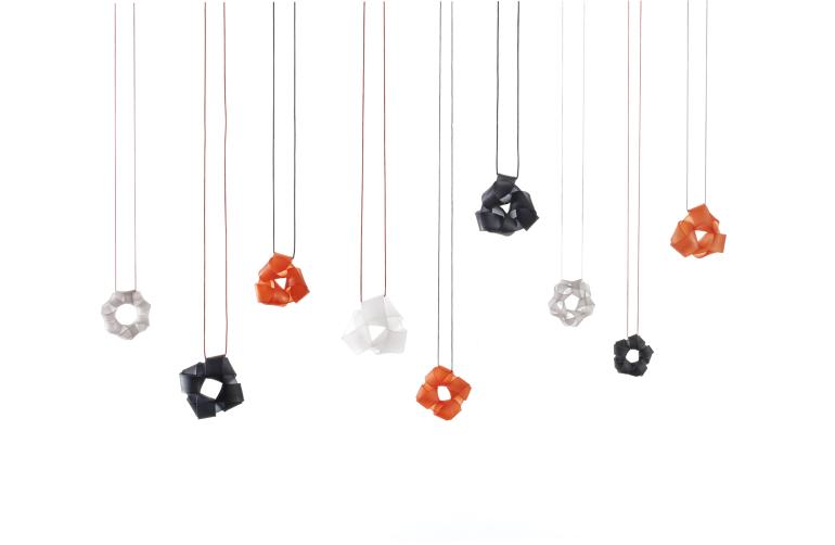 Silke Trekel, Pendants, Kunststoff