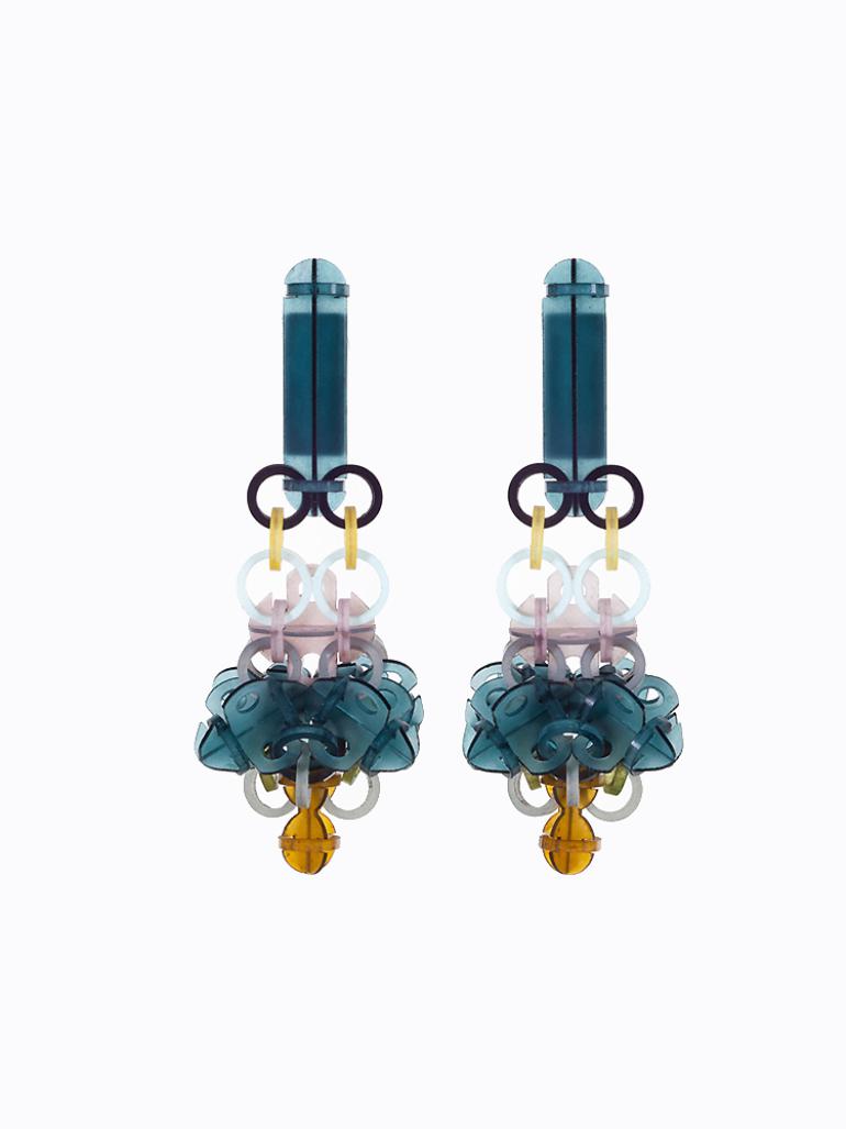 Svenja John, earrings 'HUTUBI'