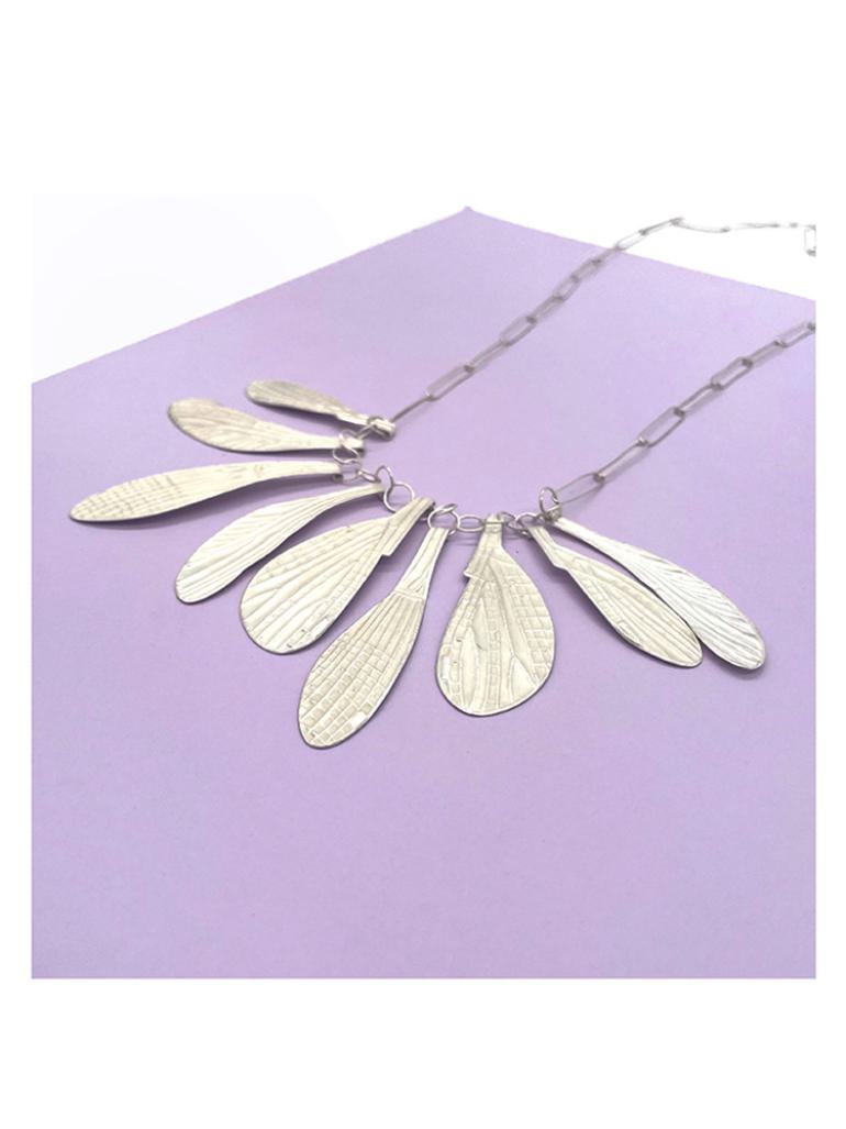 Gabriele Hinze, Kette, Dragon flys, Feinsilber