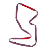 Kirsten Jäschke, Kette, lila-rot mit Amethyst