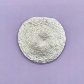 Gabriele Hinze, 'Heubrosche', Feinsilber / Brooch