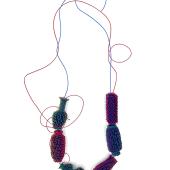 Lingjie Wang, Kette, varigated, black, 3D