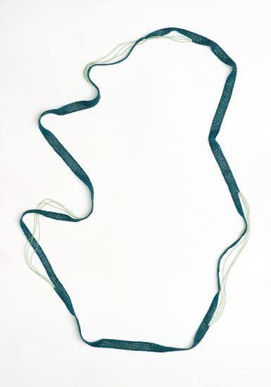 Kirsten Jäschke, Kette dunkelgrün-hellgrün