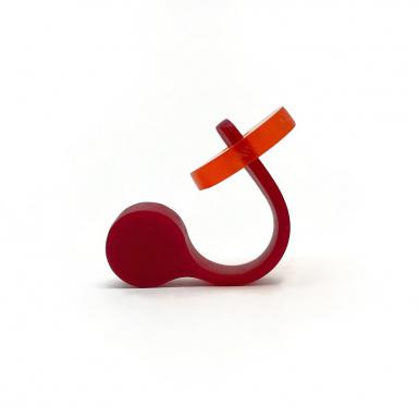 Diederick van Hovell, Ring 'Candy', rot